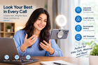 Magnetic LED Selfie Light: Rechargeable, Portable & Adjustable thumbnail 5