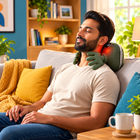 Wireless 4D Shiatsu Neck & Back Massager with Heat Therapy thumbnail 5