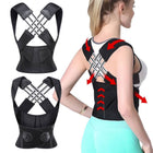Posture Corrector Belt Unisex: Adjustable Back & Shoulder Support thumbnail 6