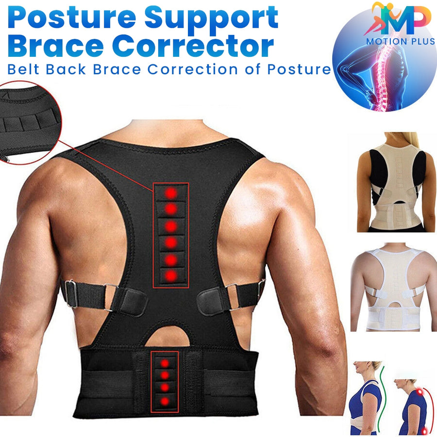 Posture Corrector Belt Unisex: Adjustable Back & Shoulder Support
